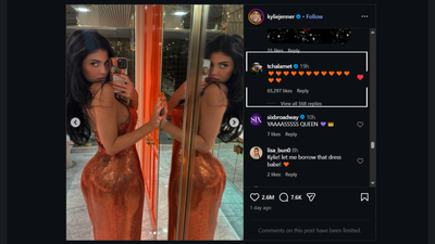 Kylie Jenner and Timothée Chalamet Go Public Online for First Time as Romance Steps Into Spotlight