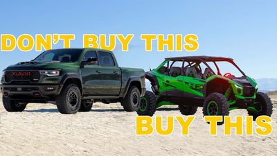 You Could Buy a Fast As Hell UTV and Truck or Just Ram's New TRX That's Less Capable