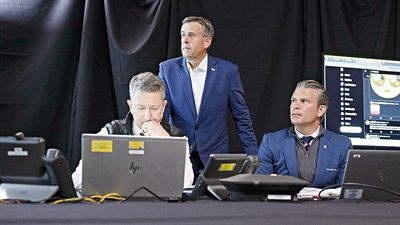 Donald Trump dropped BTS pictures of the Venezuela operation but forgot to crop out an embarrassing detail