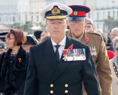 Man fined for dressing as fake admiral at Remembrance Sunday event