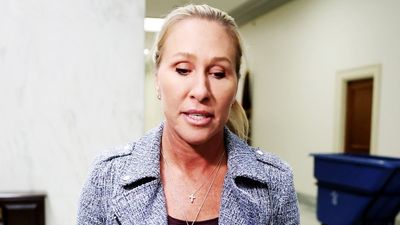 ‘We voted for America to STOP being the world’s police’: Marjorie Taylor Greene says new Trump wars ultimate MAGA betrayal