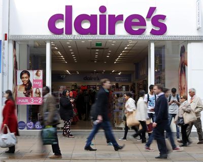 Claire’s and The Original Factory Shop near collapse, putting 2,550 jobs at risk