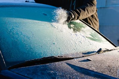 Warning issued over de-icing your car as drivers face potential fines