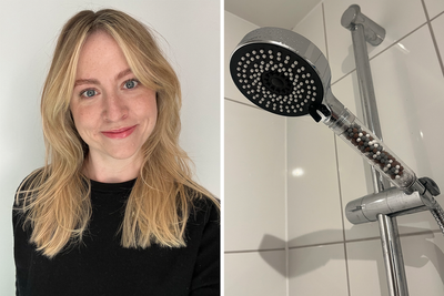 Best shower filters to protect hair from hard water, tested by a beauty editor
