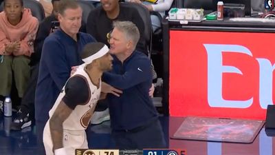 Steve Kerr Gets Ejected From Warriors-Clippers After Getting Heated At Refs