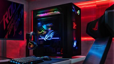 Asus ROG put a flipping hologram on the side of its beefiest gaming PC – and it looks bananas