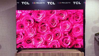 I went hands-on with TCL’s first SQD Mini-LED TV — and it made me forget about RGB TVs