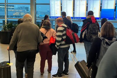 Flight, train and road travel chaos as snow wreaks havoc across UK