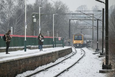 Where in the UK saw the coldest night as snow brings school closures and travel chaos