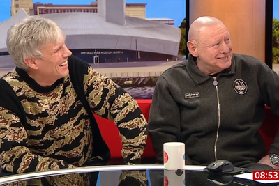 Awkward moment Shaun Ryder mentions rival show during BBC Breakfast interview
