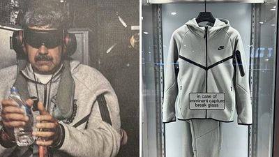 Just Coup It: Nicolás Maduro’s Nike sweatsuit becomes unexpected viral sensation