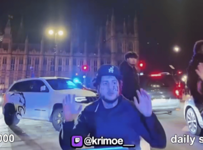 11 arrested as armed police swoop on Twitch streamer with 'toy gun' outside Parliament