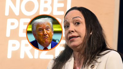 ‘We want to give it to him!’: Increasingly desperate Maria Corina Machado wants to award Donald Trump her Nobel Prize