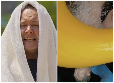Alan Carr fans hail ‘TV moment of the year’ as comic tumbles down waterslide on BBC show