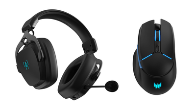 Acer announces new Predator-series wireless gaming headset and mouse — Galea 570 wireless headset and 8K Predator Cestus 530 gaming mouse due in first quarter