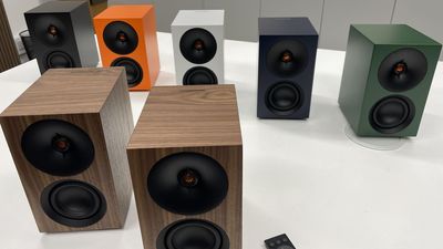 Cambridge has unveiled three active bookshelf speakers at CES and it’s not hard to see the KEF resemblance