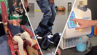 I got blue lips and weak knees on my first day at CES 2026, and I couldn't be happier