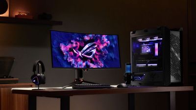 Asus launches new gaming monitors with two completely different 'RGB stripe' OLED panel technologies