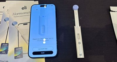 I just tried the Hormometer at CES 2026 to measure my cortisol levels — and testosterone is coming next