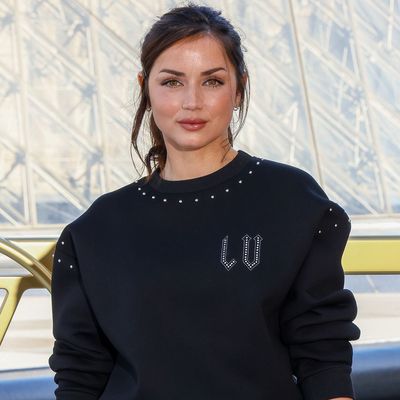 Ana de Armas Carries the Loud Luxury Trend Into 2026 With Two Monogram Louis Vuitton Bags