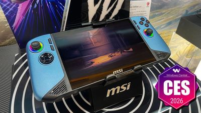 Finally, a handheld gaming PC with some color — MSI reveals the Glacier Blue Edition of the Claw 8 AI+, but good luck finding one