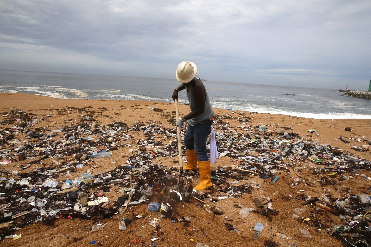 Microplastics are making it harder for oceans to…