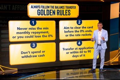 Martin Lewis shares golden rules to help shift credit card debt
