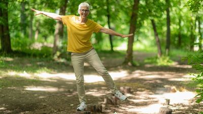 Cut your risk of falls by doing this simple balance drill as often as you can