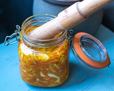 How to turn excess hard veg into fridge-raid sauerkraut– recipe