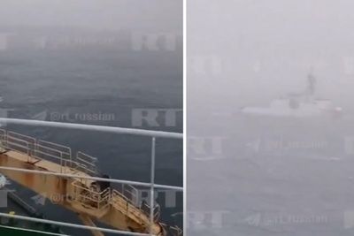 Russian-flagged oil tanker trailed by US Coast Guard before banned Venezuelan ship seized in Atlantic