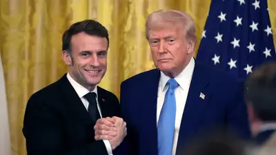 Donald Trump’s new fever dream – apparently, the President of France went from ‘no, we won’t’ to begging him in minutes
