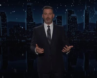 Kimmel on Trump’s whitewashing of January 6 anniversary: ‘Don’t give in to this revisionist history’
