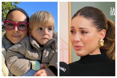 Louise Thompson's son Leo hospitalised with uncommon condition