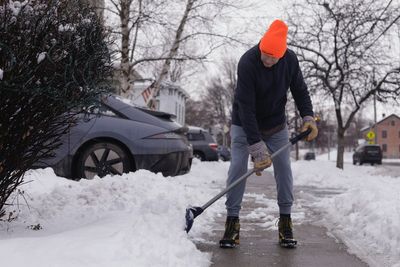 Winter storms bring snow, ice and school and road closures to New England. More bad weather's coming