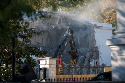 Trump administration sued over concerns ballroom demolition crews were exposed to cancer-causing materials