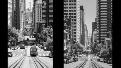 "I had used to have an arty black & white framed poster like these photos of the famous steep streets of San Francisco. That's probably why I enjoyed taking so many photos there!"