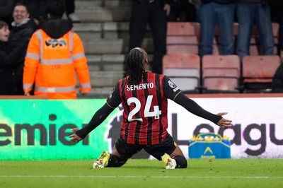 Bournemouth 3-2 Tottenham: Antoine Semenyo hits stunning winner as Spurs drop points again