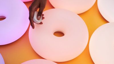 IKEA Has Collaborated With Designer Sabine Marcelis (Again) to Give Its Viral 'Donut Lamp' a Cool Color-Shifting Rebrand