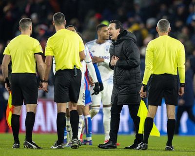 Emery rages at Crystal Palace draw as Glasner extends record against Aston Villa