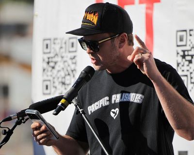 Reality TV star Spencer Pratt launches LA mayoral bid on wildfire anniversary