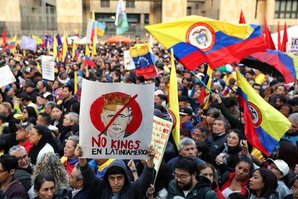 ‘Out with the Yanks!’: Thousands protest in Colombia as anger builds over Trump’s intervention in Venezuela