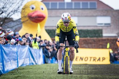 Wout van Aert reportedly still on course for March road racing debut despite ankle fracture