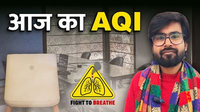 Jan 8, 2026: What changes when you step indoors in Delhi’s pollution?