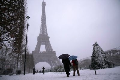 Six dead as Arctic freeze grips Europe and temperatures plunge as low as -33C