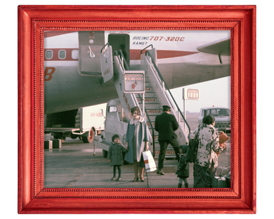 My favourite family photo: ‘My mother stares dreamily into the distance, looking like an extra from Mad Men’