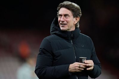 Tottenham manager Thomas Frank explains gaffe after holding Arsenal-branded coffee cup before Spurs defeat