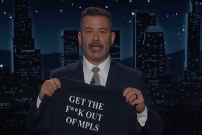 Jimmy Kimmel slams Trump response to Minneapolis ICE shooting with furious message