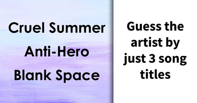 “Is It ABBA Or Metallica?”: Name The Music Artists By Just 3 Popular Song Titles