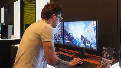 I just went eyes-on with Nvidia G-SYNC Pulsar, and now my own gaming monitor feels obsolete