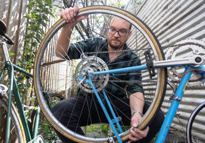 My rookie era: I used to be too timid to change a tyre. Now I build my own bikes